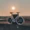Retro Flip Clock Bicycle Shape Decorative Quartz Home Table Clock for Living Room and Office Decor