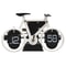 Retro Flip Clock Bicycle Shape Decorative Quartz Home Table Clock for Living Room and Office Decor