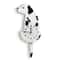 Dog Shaped Swinging Tail Wall Clock Battery Operated Decorative Home Office Timepiece 1