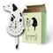 Dog Shaped Swinging Tail Wall Clock Battery Operated Decorative Home Office Timepiece 3