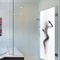 3D Silhouette Door Stickers Set Self Adhesive Door Decal Wall Art PVC Door Mural Decor