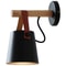 Nordic LED Wall Light Wood Wall Lamp Modern Bedside Sconce Bedroom Decor