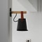 Nordic LED Wall Light Wood Wall Lamp Modern Bedside Sconce Bedroom Decor