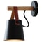 Nordic LED Wall Light Wood Wall Lamp Modern Bedside Sconce Bedroom Decor