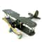 Vintage Wrought Iron Aircraft Model Retro Airplane Decor Collectible Display Piece