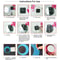 3D Acrylic Cat Mirror Wall Clock DIY Decorative Wall Clock for Modern Home Decor