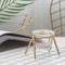Golden Deer Candle Holder Decorative Wrought Iron Deer Candlestick With Glass Cup For Elegant Home 0