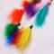 Boho Dream Catcher Car Hanging Ornament Handwoven Feather Wall Decor 6
