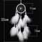 Boho Dream Catcher Car Hanging Ornament Handwoven Feather Wall Decor 7