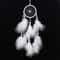 Boho Dream Catcher Car Hanging Ornament Handwoven Feather Wall Decor