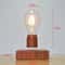 LevitoGlow Magnetic Floating Bulb Lamp with Wooden Base LED Ambient Light