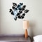 3D Mirror Flower Wall Stickers, Acrylic Floral Wall Decals for Living Room Decor
