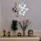 3D Mirror Flower Wall Stickers, Acrylic Floral Wall Decals for Living Room Decor