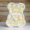 GlowNest Wooden LED Night Light For Kids Bedroom Warm Bedside Wall Lamp 1