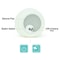 Cute Cat Night Light For Kids USB Rechargeable Touch Sensor Bedside Lamp With Remote Control 6