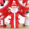 Wooden Christmas Tree Music Box Rotating Holiday Decor Gift