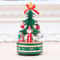 Wooden Christmas Tree Music Box Rotating Holiday Decor Gift