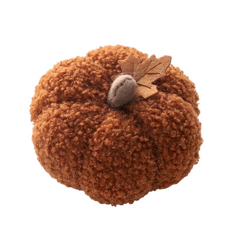 Halloween Pumpkin Ornament Doll, Artificial Pumpkin Decoration for Festive Home Decor & Gift