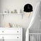 Ice Cream Style Decorative Wall Clock Acrylic Wooden Kitchen Novelty Timepiece