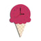 Ice Cream Style Decorative Wall Clock Acrylic Wooden Kitchen Novelty Timepiece