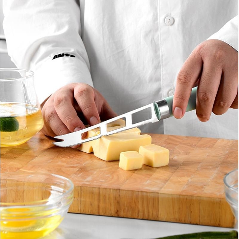 9-in-1 Stainless Steel Kitchen Gadget Set with Heat-Resistant Handles