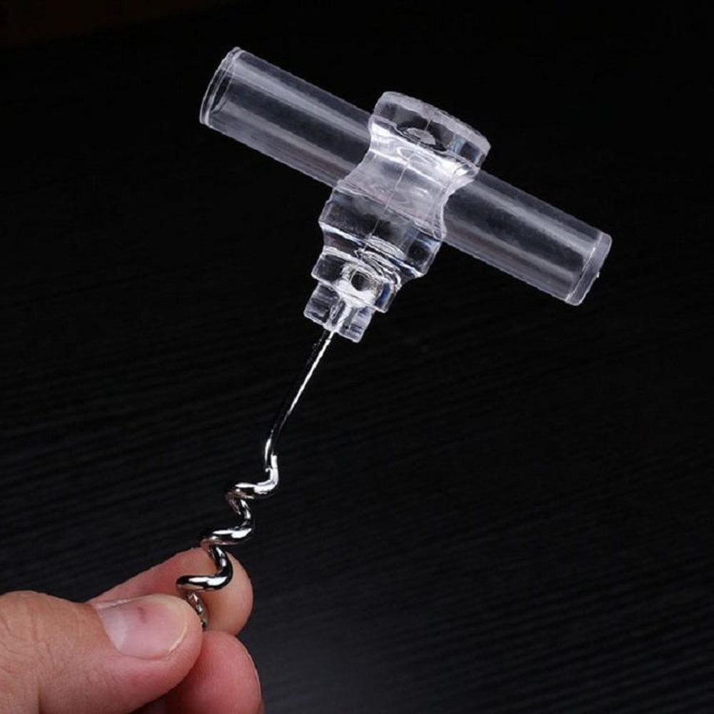 CrystalGrip Portable Wine Corkscrew Opener For Travel Home Bar Wine Gifts 2