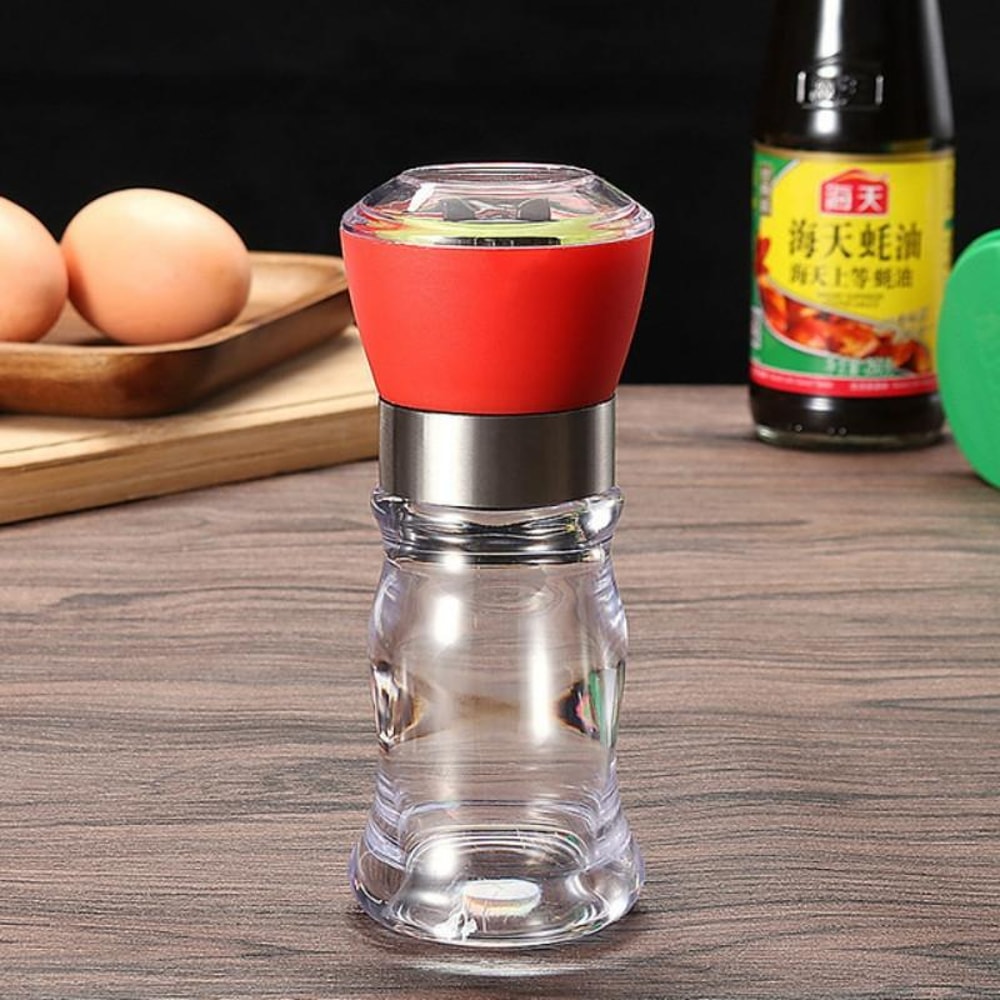 Adjustable Manual Spice Grinder Bottle Multi Function Salt Pepper and Herb Mill