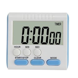 premium 24 hour magnetic digital kitchen timer with large lcd clock