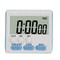 Premium 24 Hour Magnetic Digital Kitchen Timer With Large LCD Clock 0