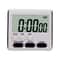 Premium 24 Hour Magnetic Digital Kitchen Timer With Large LCD Clock 6