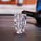 Crystal Skull Shot Glass for Vodka & Whiskey Gothic Novelty Bar Glass
