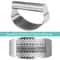 Stainless Steel Garlic Press Rocker Set Ergonomic Garlic Press & Garlic Crusher
