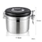 FreshLock 800ml Coffee Bean Storage Container With CO2 Valve Date Tracker Airtight Seal 10