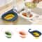 WhaleFold Kitchen Sink Strainer Basket – Foldable Fruit & Vegetable Drain Colander Organizer