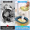 WhaleFold Kitchen Sink Strainer Basket – Foldable Fruit & Vegetable Drain Colander Organizer