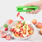 LsCook SafeSlice Tomato & Fruit Holder Cutter Even Slicing Kitchen Guide Tool