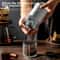 Magnetic Snap Portable Electric Coffee Grinder with Adjustable Ceramic Burr & LED Light