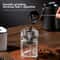Magnetic Snap Portable Electric Coffee Grinder with Adjustable Ceramic Burr & LED Light