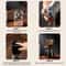 Magnetic Snap Portable Electric Coffee Grinder with Adjustable Ceramic Burr & LED Light