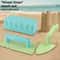 Creative Sand Castle Builder Beach Toy Set for Kids with Brick Mold and Shovels