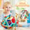 Montessori Busy Board Activity Cube 22-in-1 Sensory Learning Toy for Toddlers