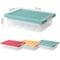 Build & Sort Kids Building Block Storage Organizer Box with Compartments
