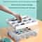 Build & Sort Kids Building Block Storage Organizer Box with Compartments
