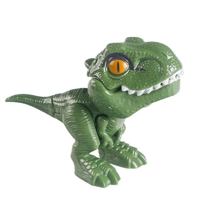 TRex Finger Bite Dinosaur Toy Set For Kids Interactive Tyrannosaurus Figures 0