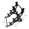 4-Tier Acrylic Lightsaber Display Stand for Collectors Wall-Free Toy Holder