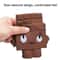 Cute Chocolate Slow Rebound Stress Relief Squishy Toy for Kids & Adults