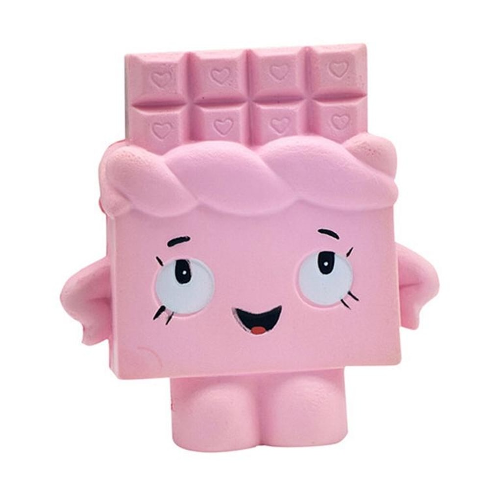 Cute Chocolate Slow Rebound Stress Relief Squishy Toy for Kids & Adults