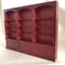 Victorian Style 1:12 Scale Dollhouse Furniture Triple Display Cabinet Bookcase