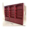 Victorian Style 1:12 Scale Dollhouse Furniture Triple Display Cabinet Bookcase