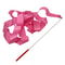 Kids Artistic Gymnastics Ribbon Wand Set 4M Satin Dance Streamers for Ballet, Training & Play